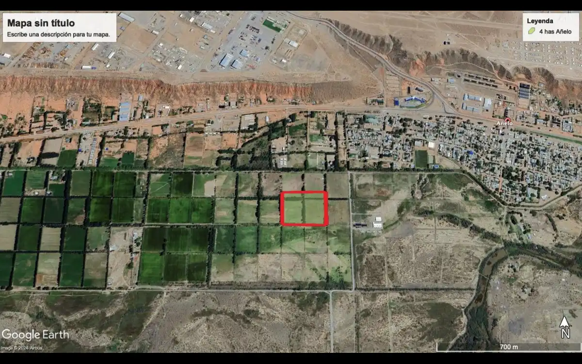 Venta Terreno 4 hectáreas Añelo Vaca Muerta Neuquén imagen 1